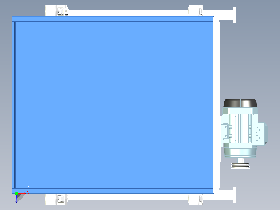 茶叶做青机设计资料含三维二维说明书俯视图