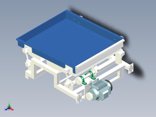 茶叶做青机设计资料含三维二维说明书正等轴测缩略图