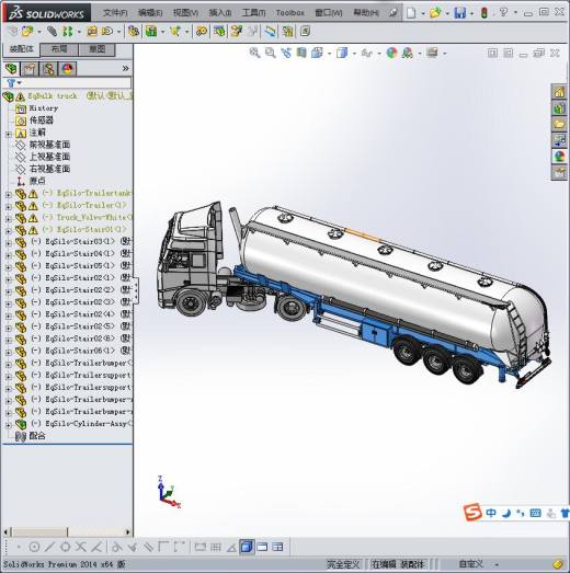 重型油罐卡车缩略图