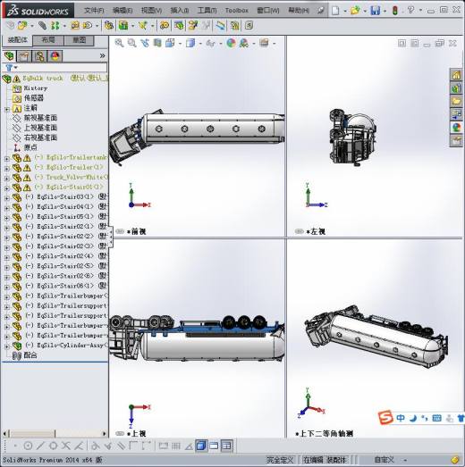 重型油罐卡车缩略图