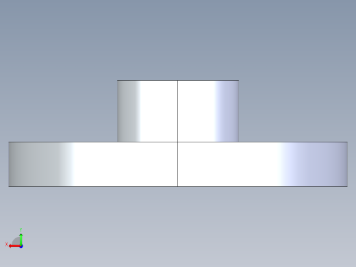 CPVC管件23-Sch80_Flange One-Piece_SOC_9851-007_0.75in后视缩略图
