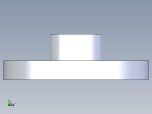 CPVC管件23-Sch80_Flange One-Piece_SOC_9851-007_0.75in左视缩略图