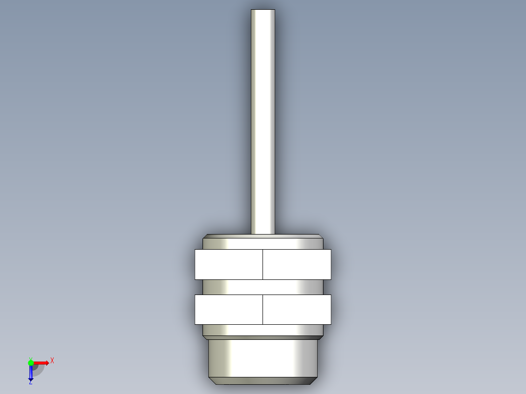 基恩士EX-416(V)_kc图纸模型俯视图