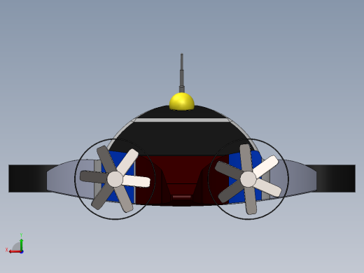 水下航行器--1-2-sw后视缩略图