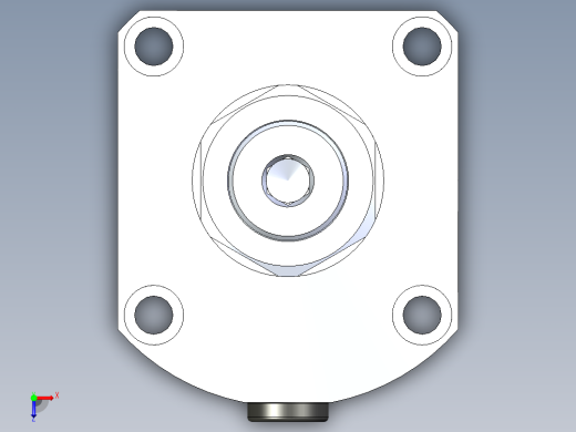 KOSMEKLT0750-CL-Y60多系列多零件图纸模型多系列多零件图纸模型俯视缩略图