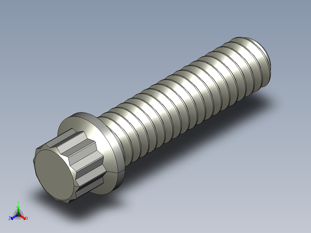 1-4in-20 1long 12-point screws.STEP