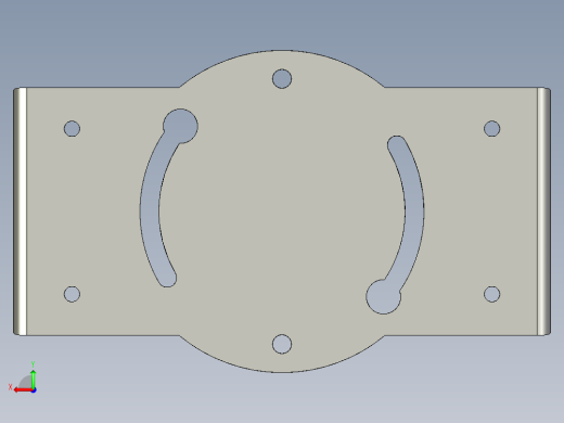 基恩士SJ-F020_bracket_kc图纸模型后视缩略图