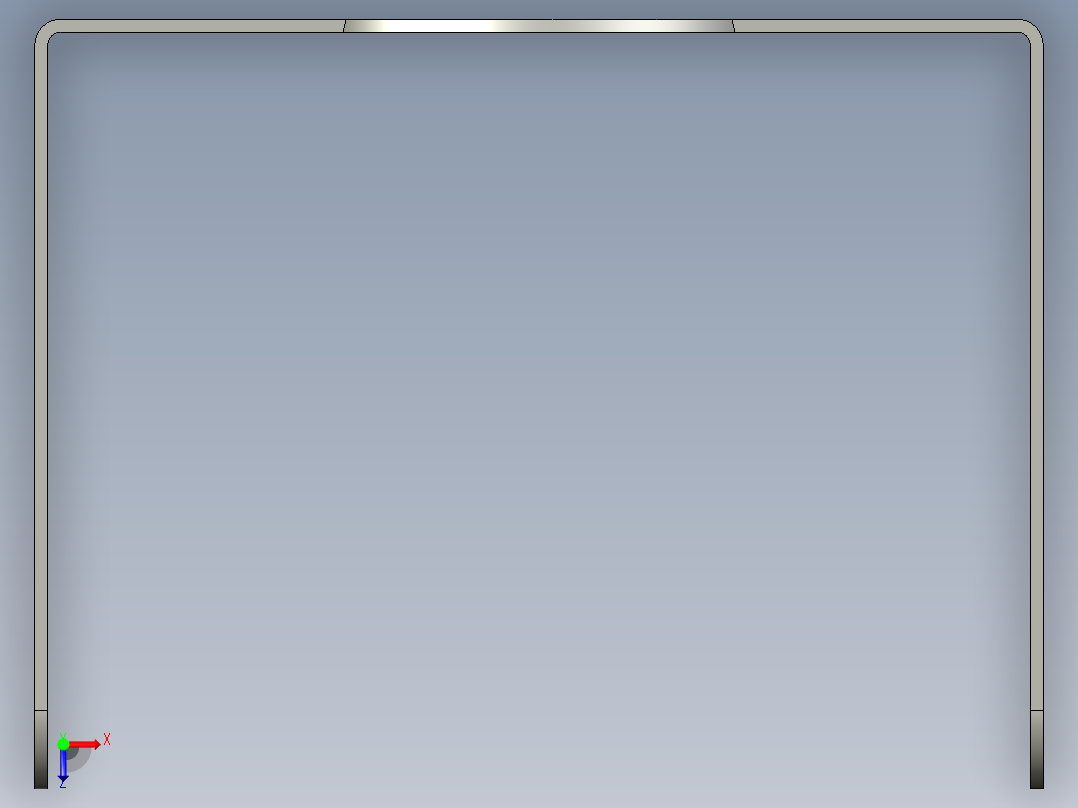 基恩士SJ-F020_bracket_kc图纸模型俯视图