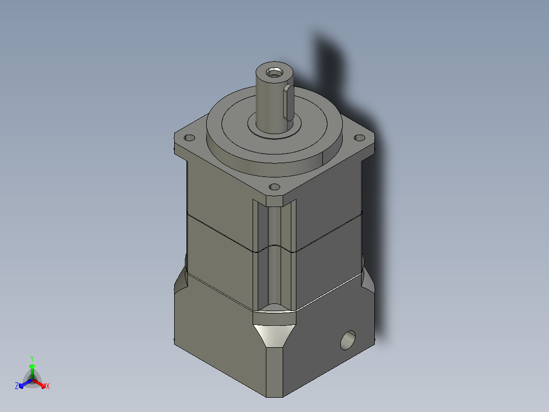 斜齿PGH090-L2 19-70-90-M5.STEP主视图