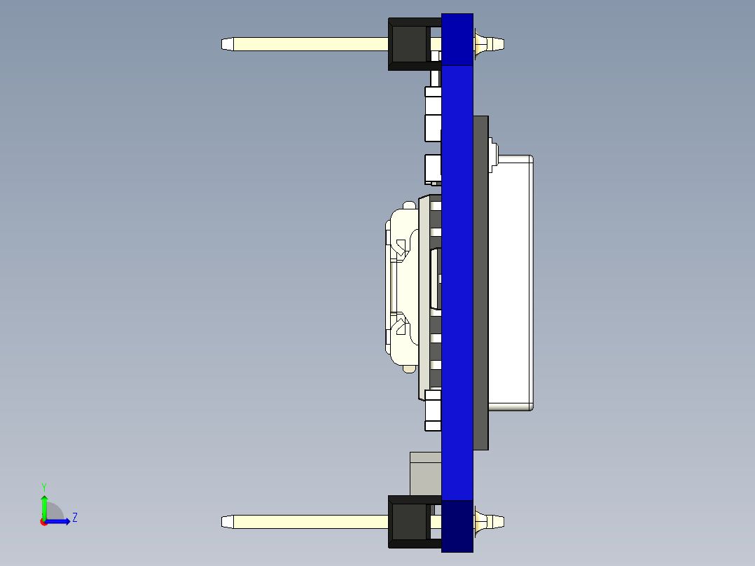 迷你运输台左视图