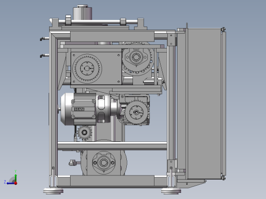 在线包装贴标机右视缩略图