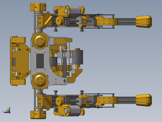 机器狗图纸右视缩略图