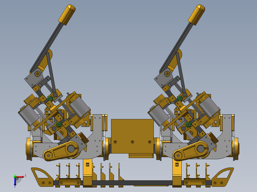 机器狗图纸俯视图