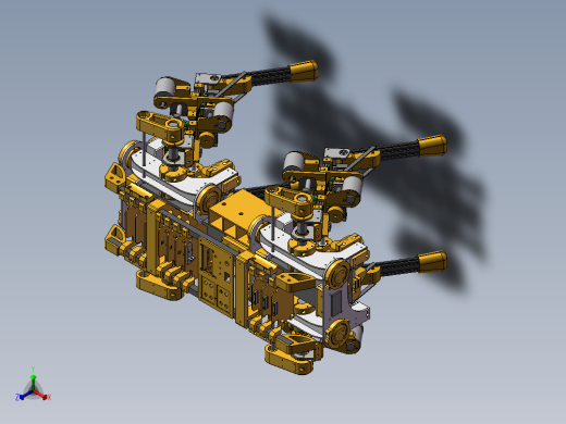 机器狗图纸正等轴测缩略图