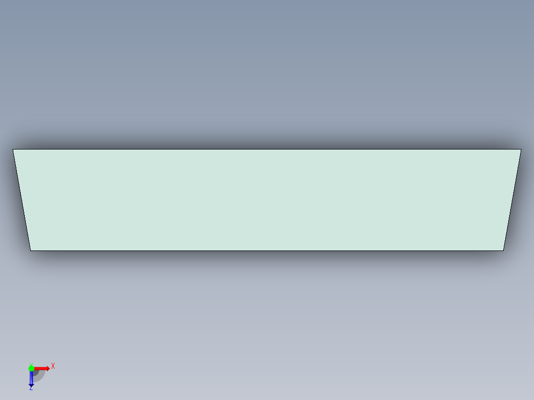 工件内形切割UG程序编程刀路俯视图