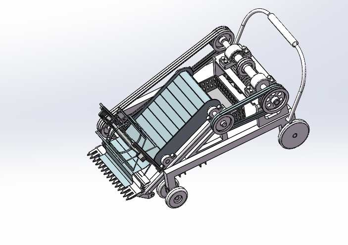叶菜收获机三维加计算说明