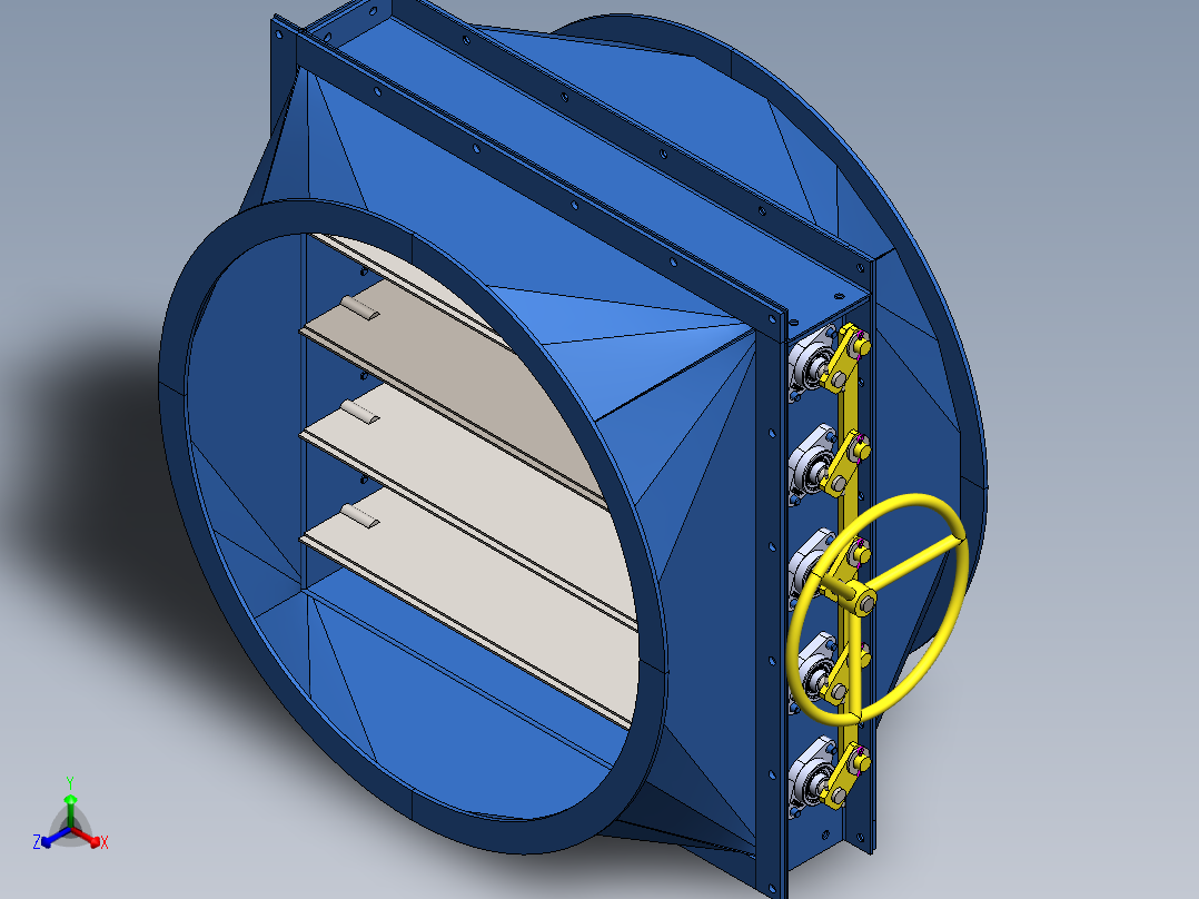 A2004430-手动百叶窗阻尼器