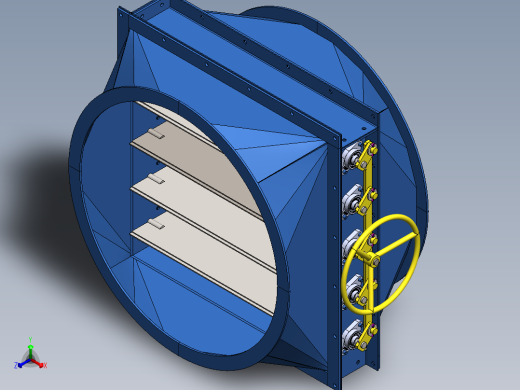 A2004430-手动百叶窗阻尼器