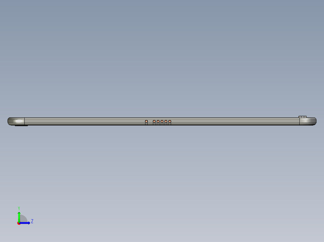 B2005242-三星 Galaxy Tab S3平板电脑左视图