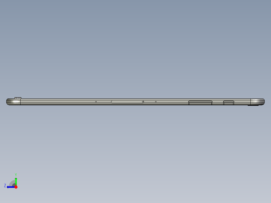 B2005242-三星 Galaxy Tab S3平板电脑右视图