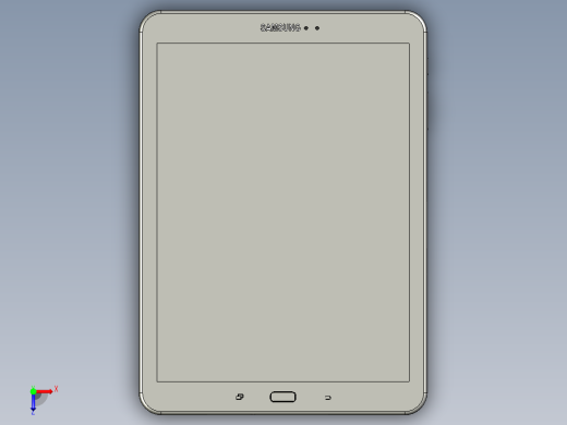 B2005242-三星 Galaxy Tab S3平板电脑俯视缩略图