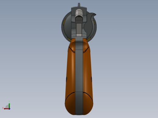 手枪左轮冲锋枪老式狙击步枪设计3D图纸british-bulldog-revolver-1 5 STP SW后视缩略图