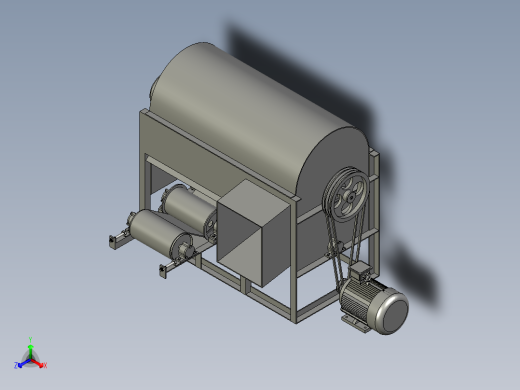 自带振动筛选功能去粒机