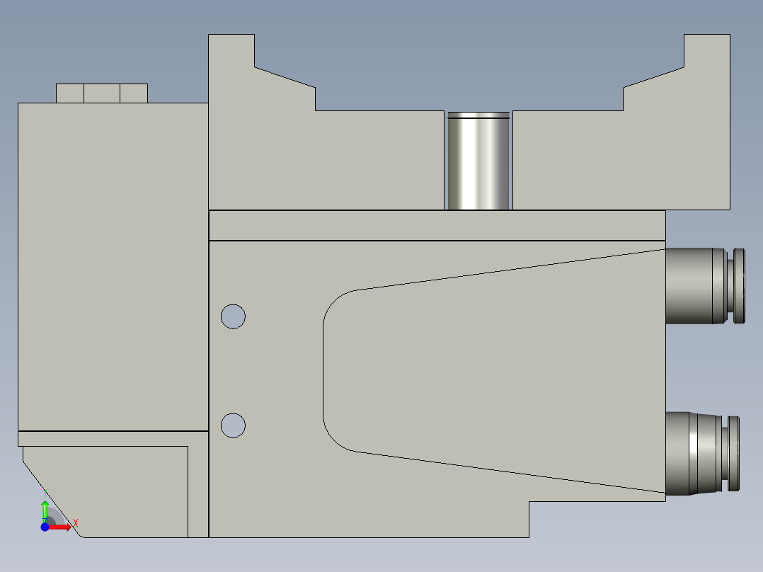 AZQ-X-N吸破真空一体数显式前视图