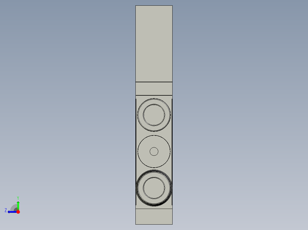 AZQ-X-N吸破真空一体数显式右视图