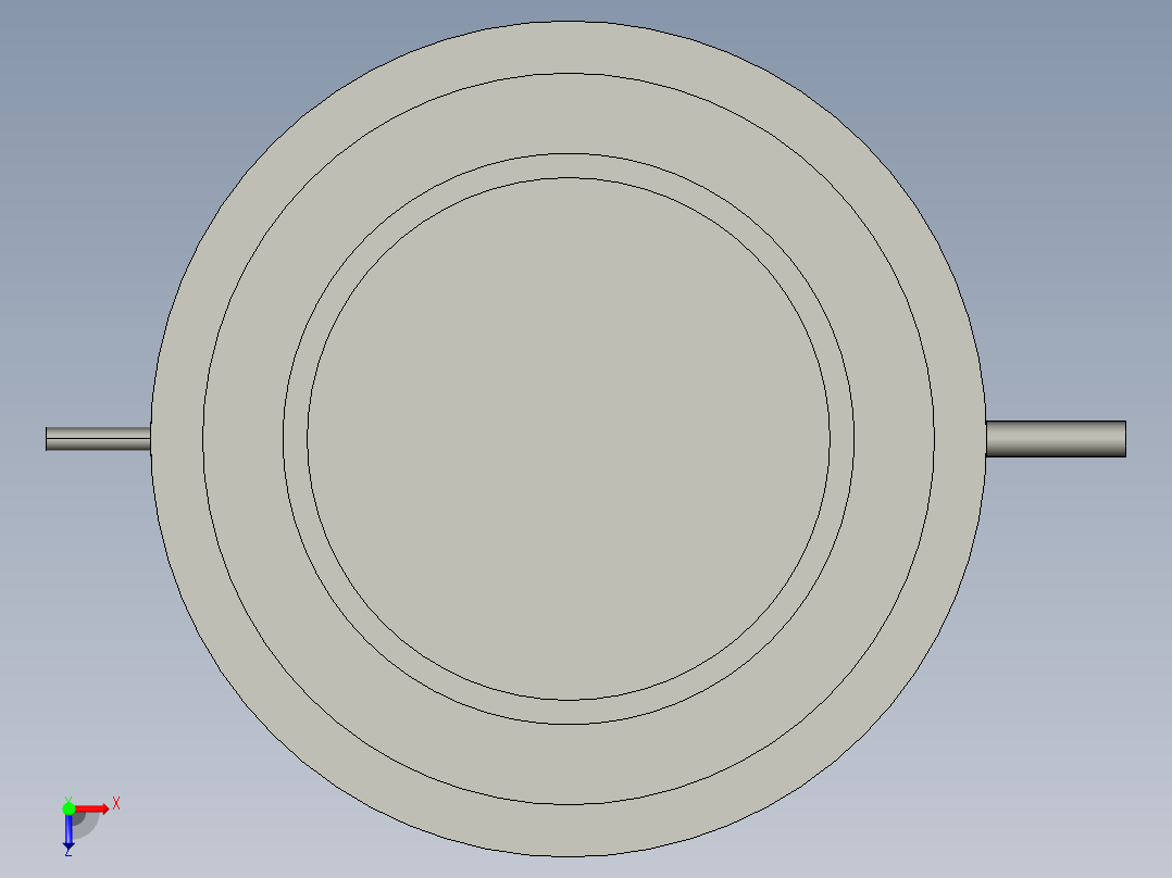 开闭蝴蝶门俯视图