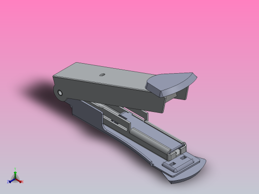 订书机（标准）正等轴测缩略图