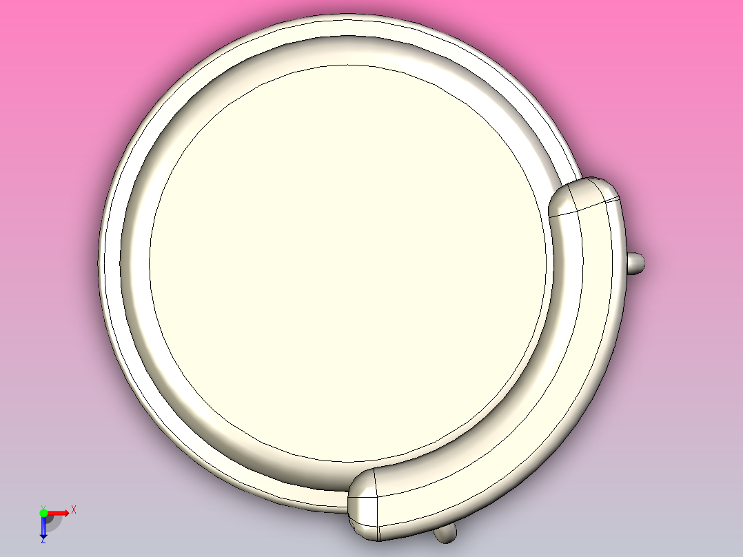 椅子或酒吧椅俯视图