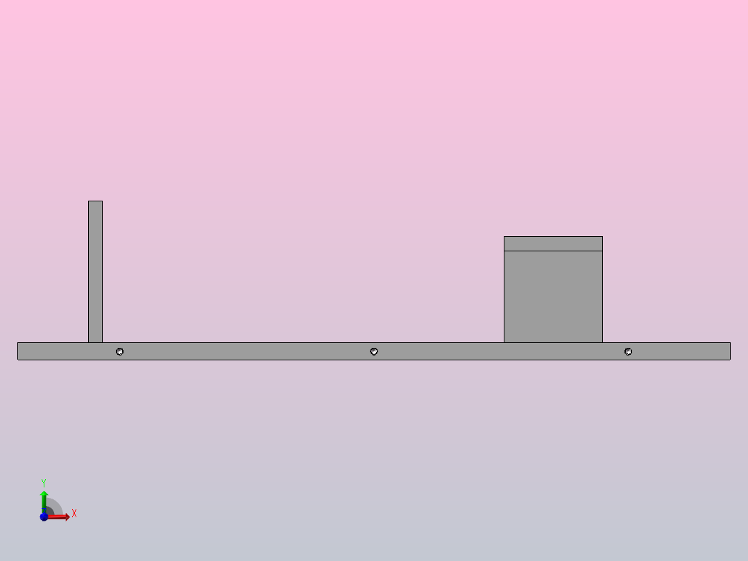 拉力机设计拉力机前视图