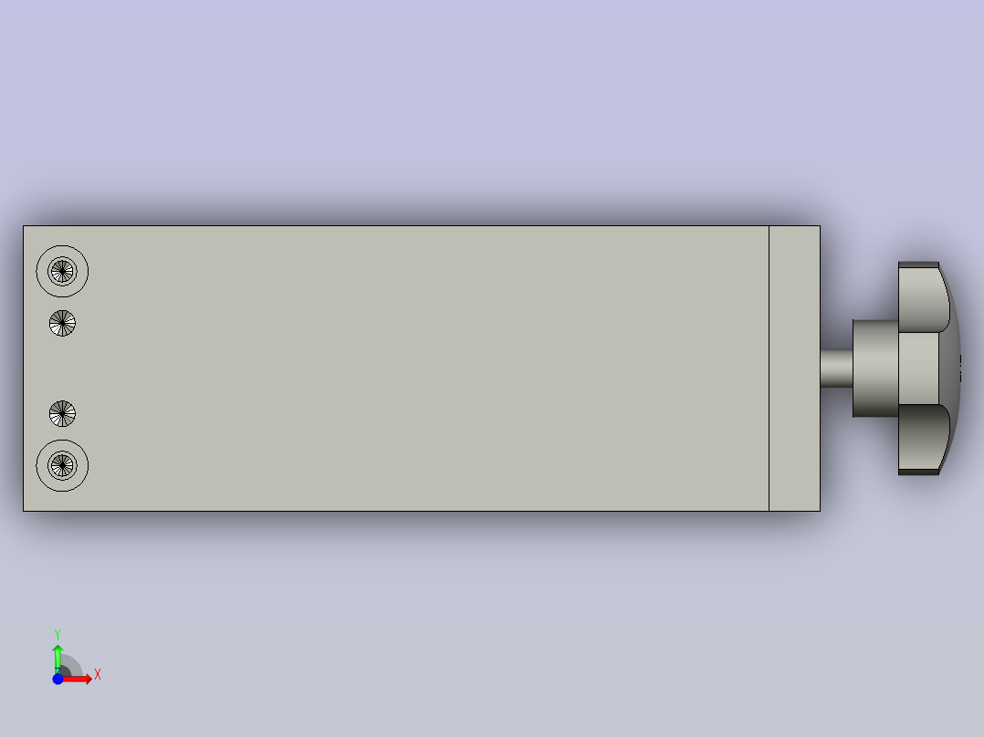 电脑主机外壳自动加工生产线设计-收纸牵引模组-V1前视图