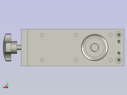 电脑主机外壳自动加工生产线设计-收纸牵引模组-V1后视缩略图