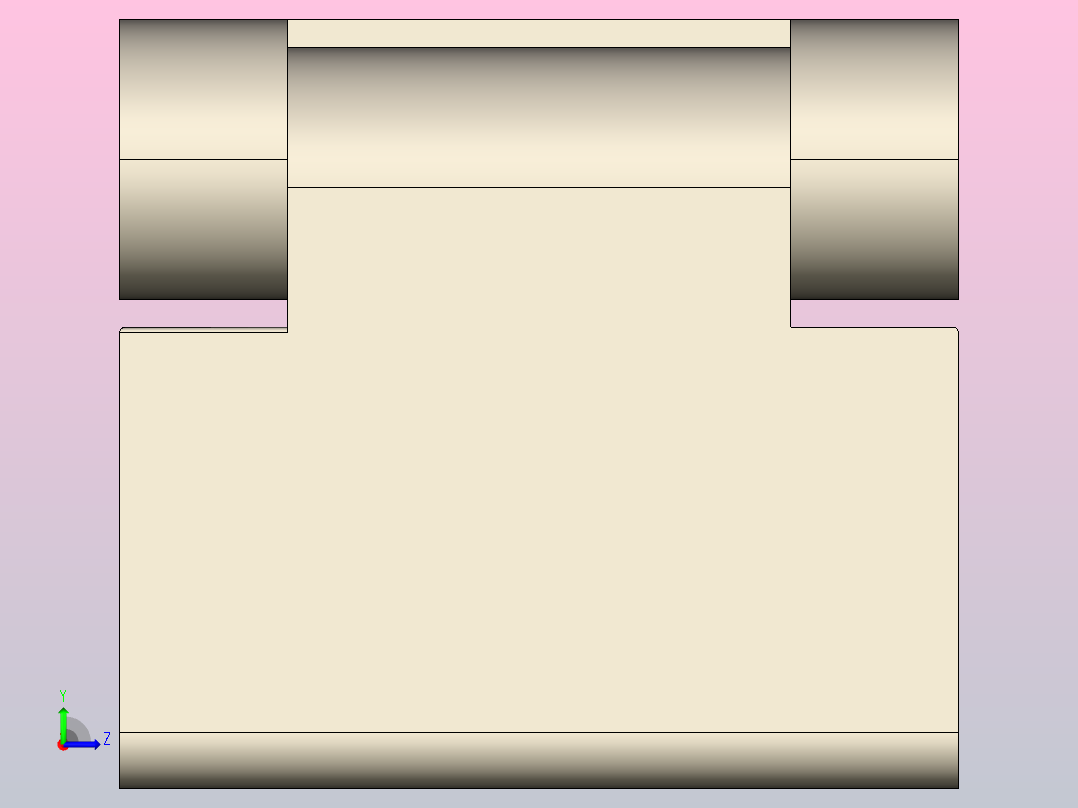 CL219-2铰链[CL219-3] (2)左视图