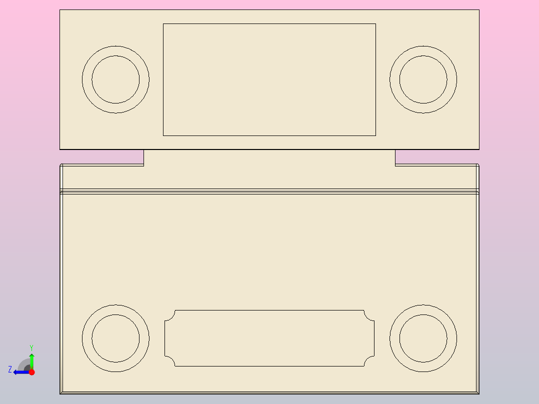 CL219-2铰链[CL219-3] (2)右视图
