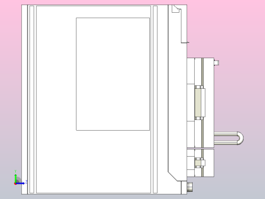 安川驱动器.IGS左视缩略图