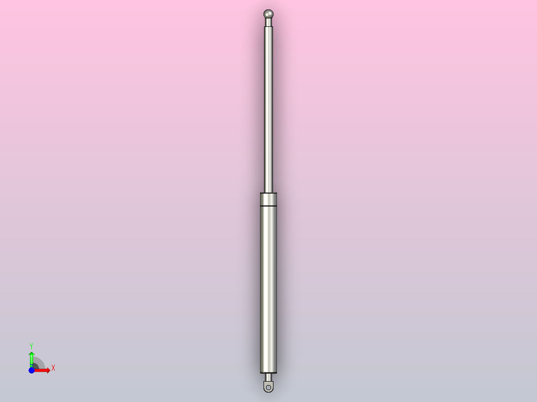 gsb28-d-e-s250_asm氮气弹簧前视图