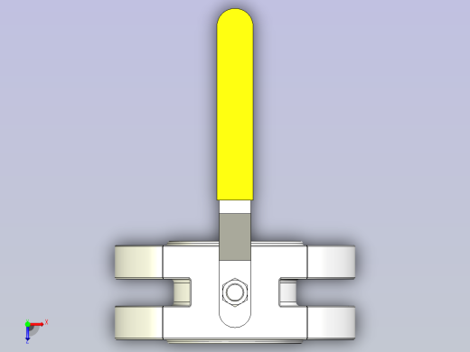 超短型球阀[1.6-DN25超短型球阀]俯视缩略图