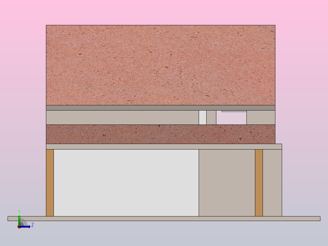 现代建筑设计 26X36左视图