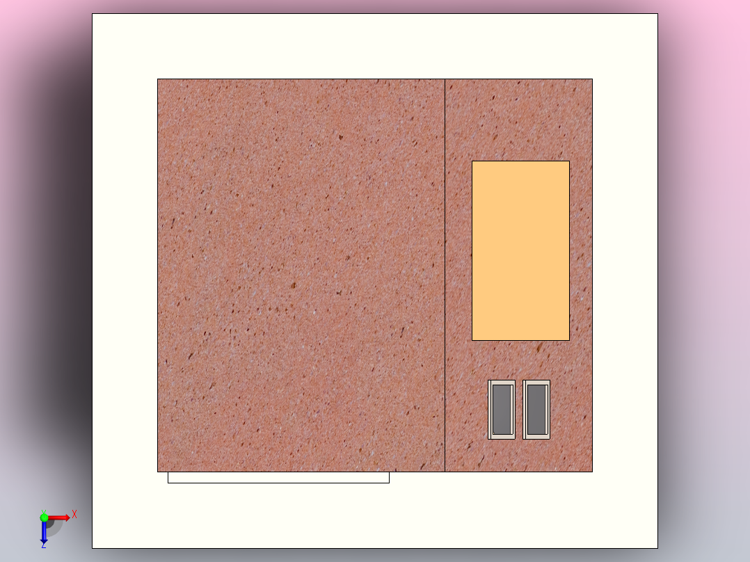 现代建筑设计 26X36俯视图