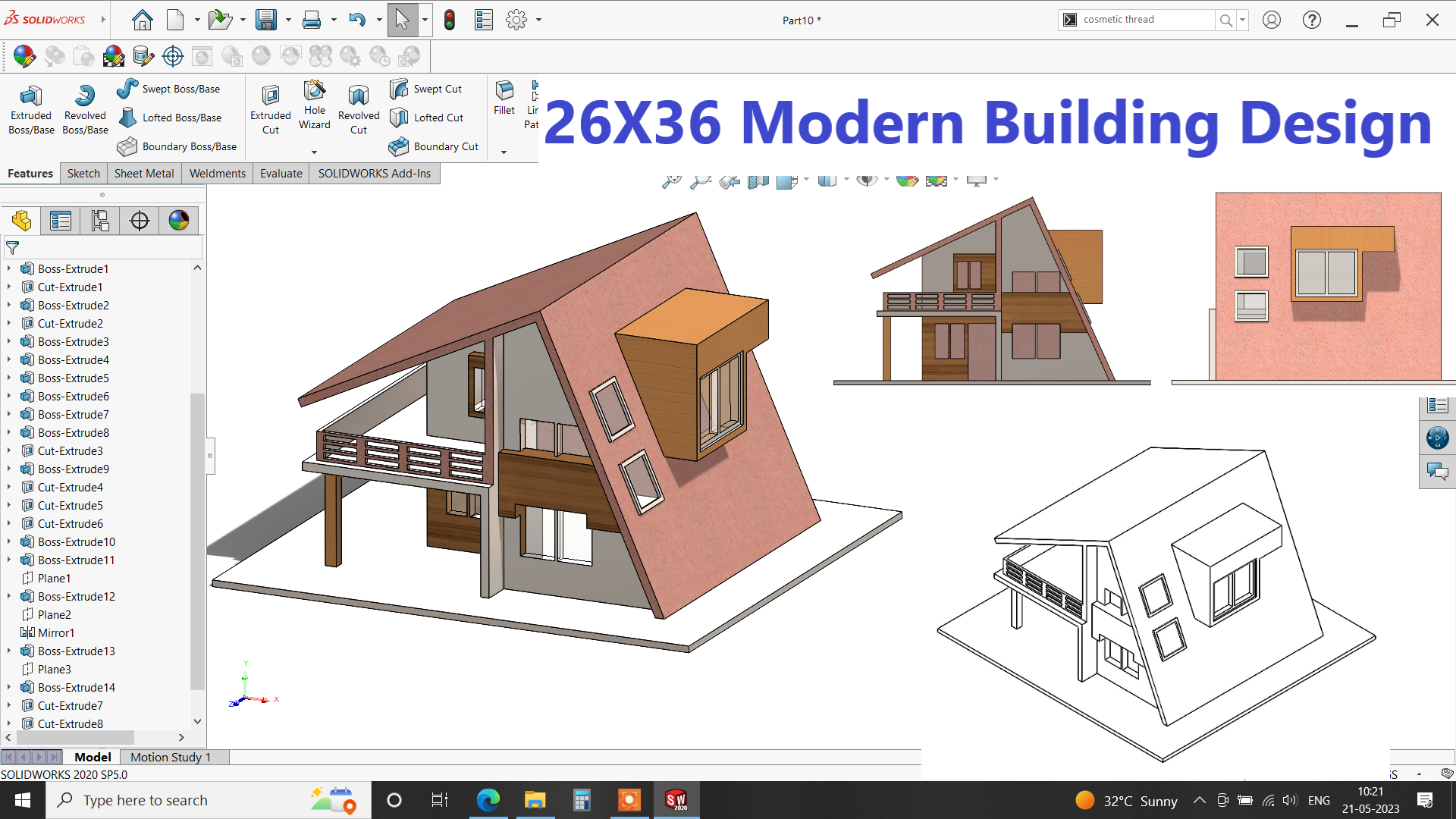 现代建筑设计 26X36