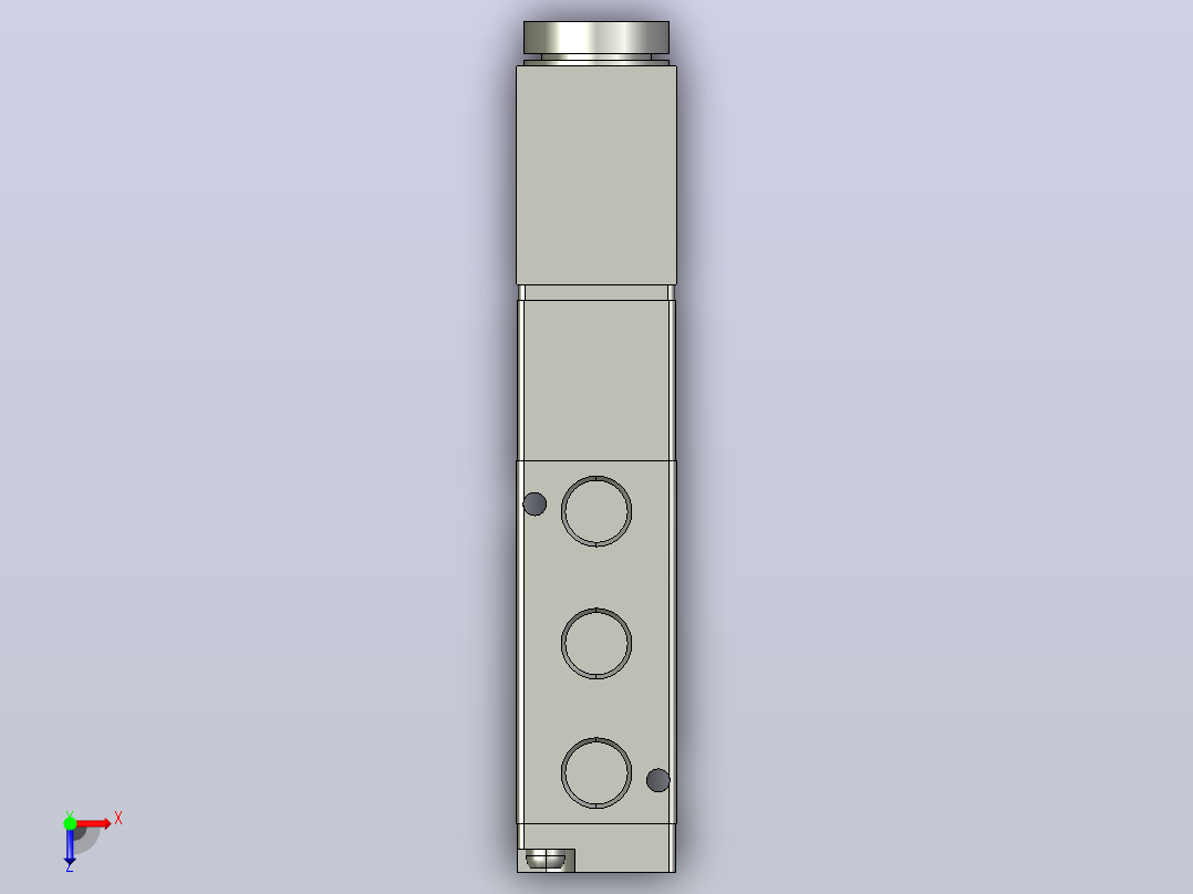 电磁阀4V21006A俯视图