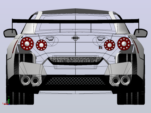 日产 GT-R后视缩略图