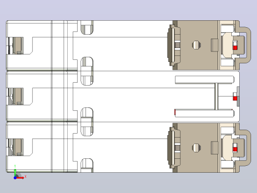 NB8-63H 3P小型断路器三维模型202306前视缩略图