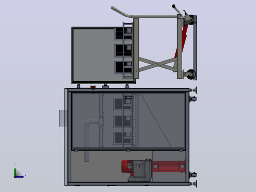 A2 载具车上料清洗机左视缩略图