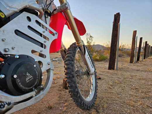 本田2007 CRF250R电动越野车改装电池笼缩略图