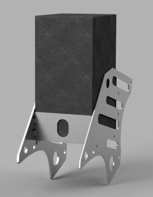本田2007 CRF250R电动越野车改装电池笼缩略图