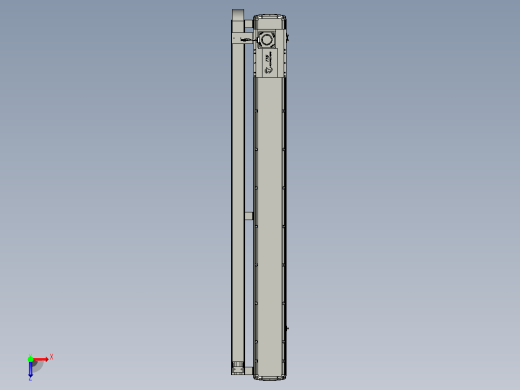 TM17-L3-1500-BC-T750W-C4-MB-3M齿轮齿条型TM17俯视缩略图
